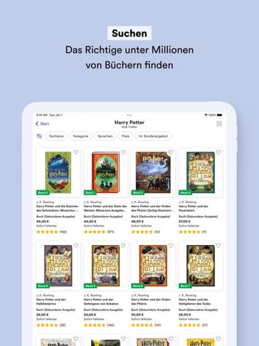 Thalia &ndash; B&uuml;cher entdecken Tablet-Screenshot3