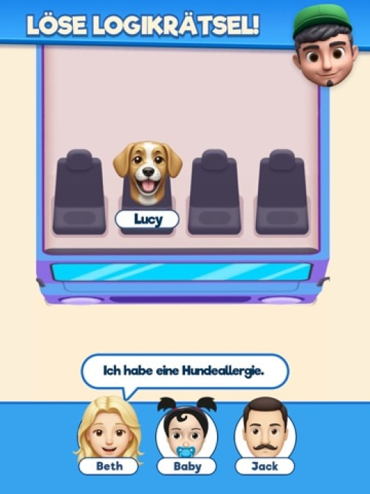 That’s My Seat – Logikrätsel Tablet-Screenshot5