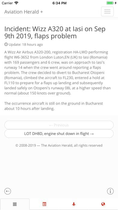 The Aviation Herald - Feed Smartphone-Screenshot2