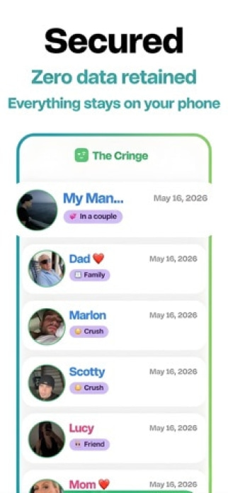 The Cringe: Chat Wrapped Smartphone-Screenshot4