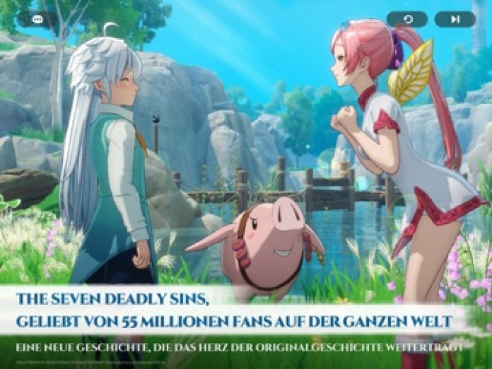 The Seven Deadly Sins: Origin Tablet-Screenshot