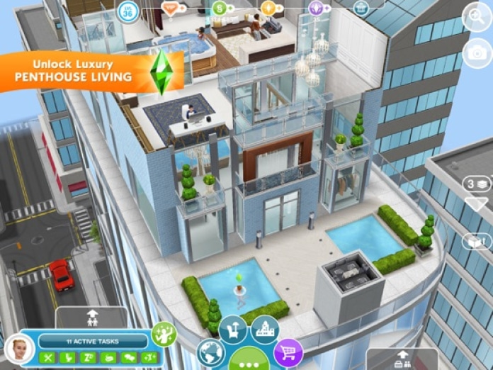 The Sims™ FreePlay Tablet-Screenshot2