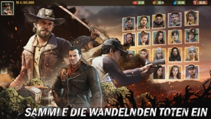 The Walking Dead: Survivors Smartphone-Screenshot