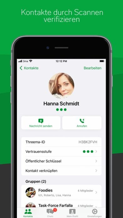 Threema. Der sichere Messenger Smartphone-Screenshot6