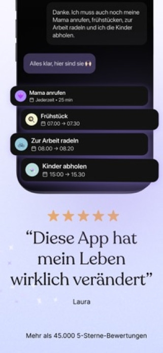 Tiimo - Daily to-do list Smartphone-Screenshot2