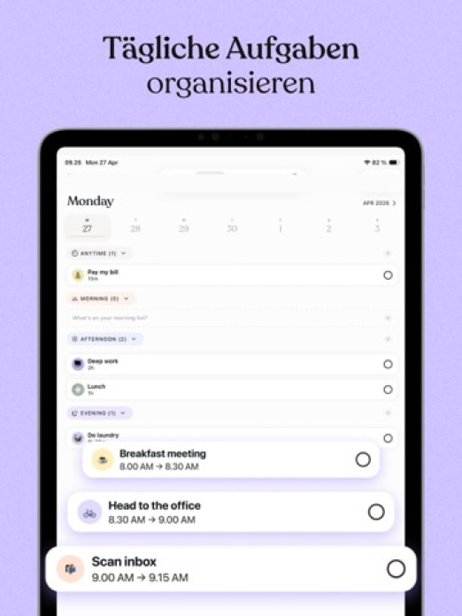 Tiimo - Daily to-do list Tablet-Screenshot3