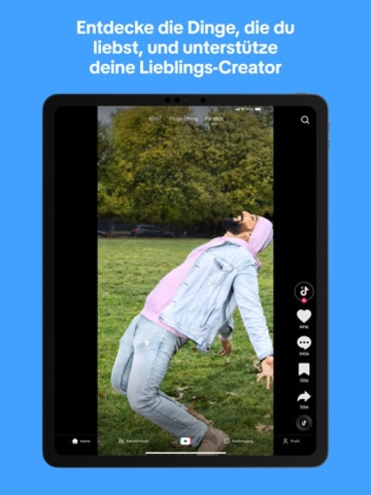 TikTok Pro Tablet-Screenshot
