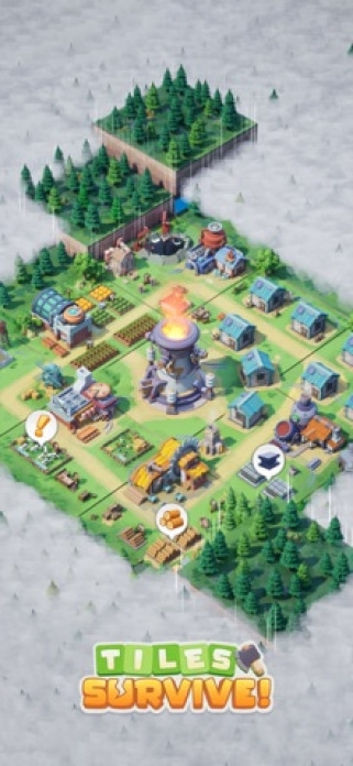 Tiles Survive! Smartphone-Screenshot