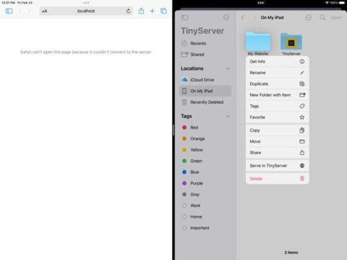 TinyServer Tablet-Screenshot3