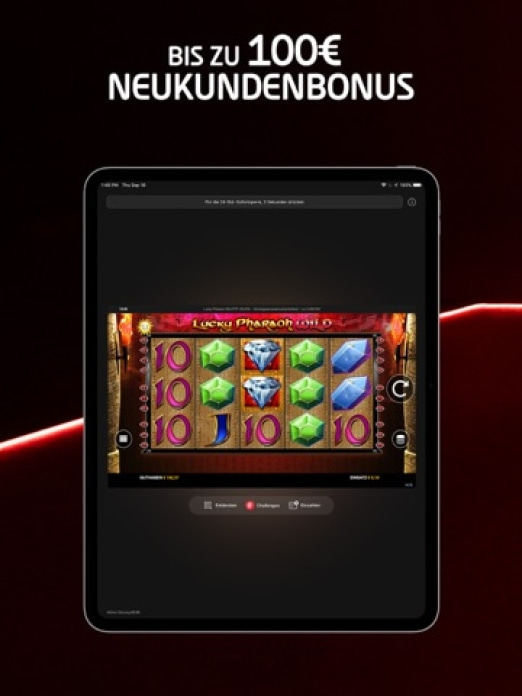 Tipico Games - Echtgeld Slots Tablet-Screenshot2