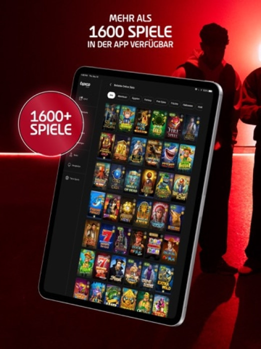 Tipico Games - Echtgeld Slots Tablet-Screenshot3