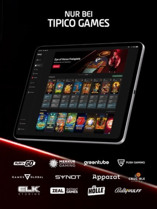Tipico Games - Echtgeld Slots Tablet-Screenshot6