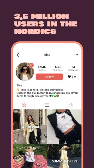 Tise | Secondhand Fashion Smartphone-Screenshot4