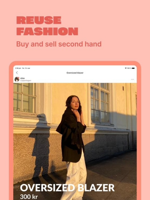 Tise | Secondhand Fashion Tablet-Screenshot