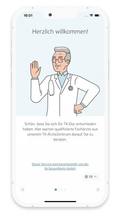 TK-Doc Smartphone-Screenshot