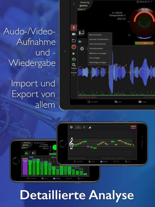 TonalEnergy Stimmgerät & Metro Tablet-Screenshot2