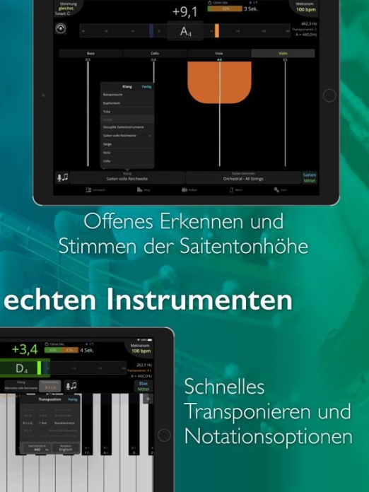 TonalEnergy Stimmgerät & Metro Tablet-Screenshot4