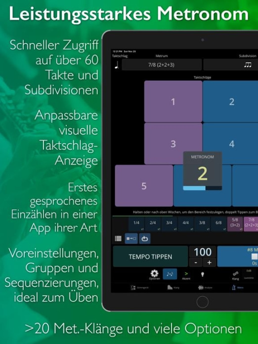 TonalEnergy Stimmgerät & Metro Tablet-Screenshot5