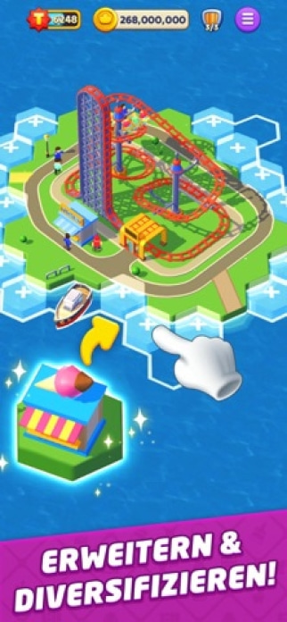 Top Tycoon: Coin Theme Empire Smartphone-Screenshot3