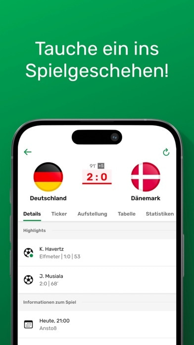 TorAlarm - WM 2026 Spielplan Smartphone-Screenshot4