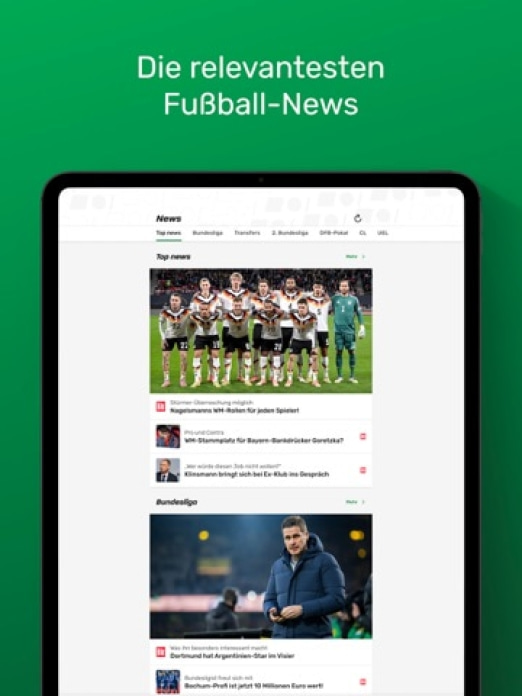 TorAlarm - Fußball Ergebnisse Tablet-Screenshot4