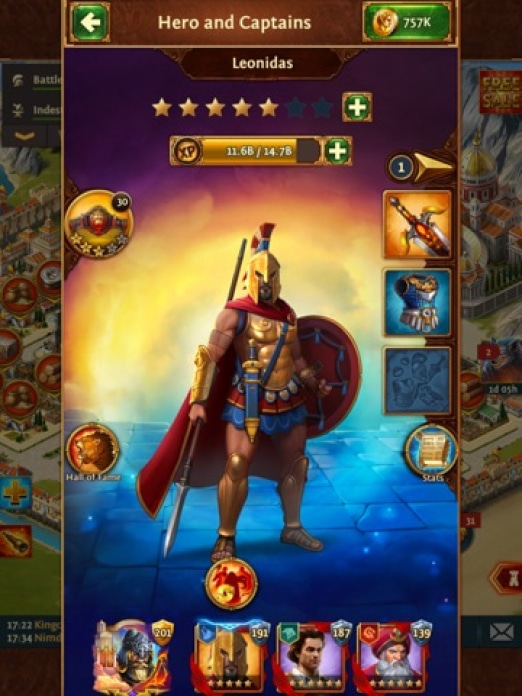 Total Battle: Strategie Spiele Tablet-Screenshot10