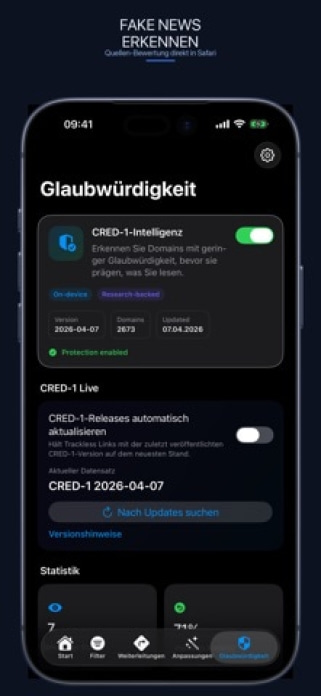 Trackless Links Pro: URL+ Smartphone-Screenshot2