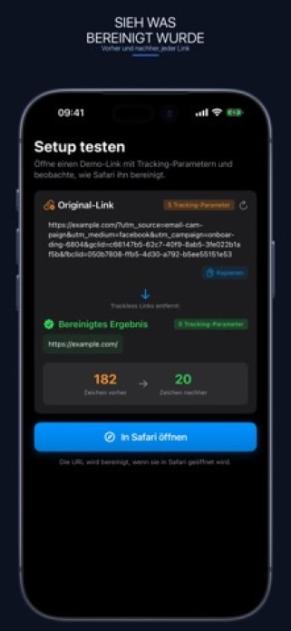 Trackless Links Pro: URL+ Smartphone-Screenshot5