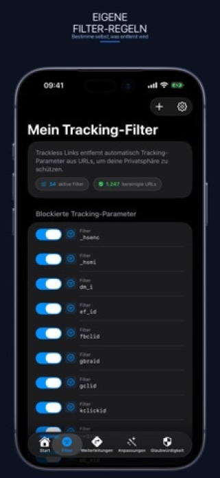 Trackless Links Pro: URL+ Smartphone-Screenshot8