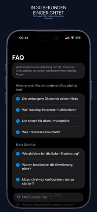 Trackless Links Pro: URL+ Smartphone-Screenshot9