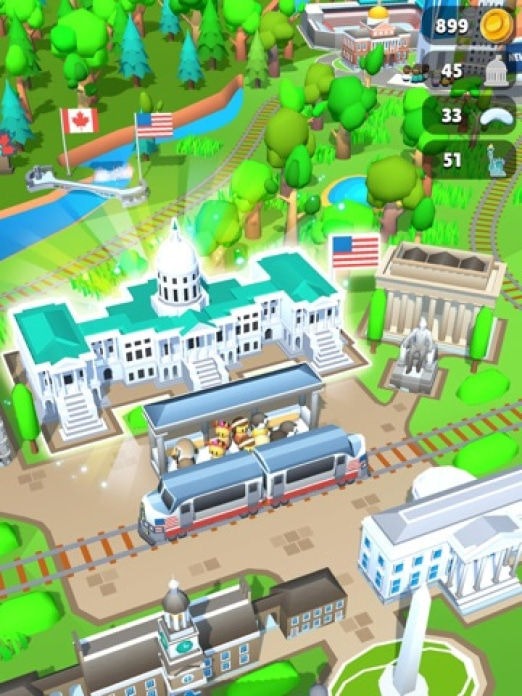 Train Ride Tablet-Screenshot