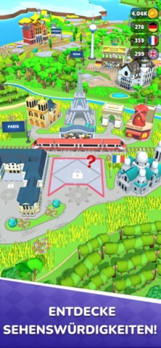 Train Ride Smartphone-Screenshot