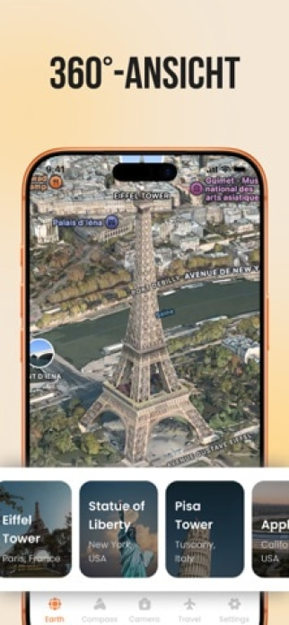 Travel Camera & Compass Smartphone-Screenshot3