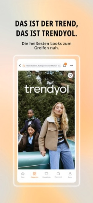Trendyol: Online-Fashion-Shop Smartphone-Screenshot