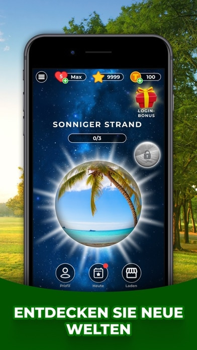 Triviascapes: spannendes Quiz Smartphone-Screenshot