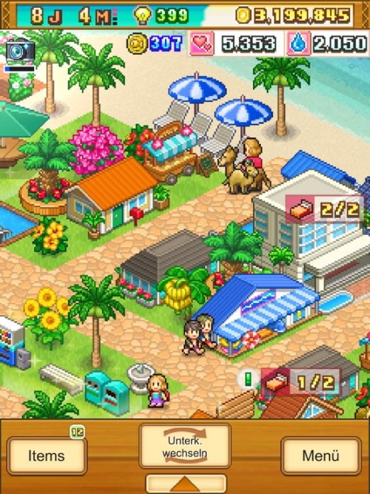 Tropical Resort Story Tablet-Screenshot