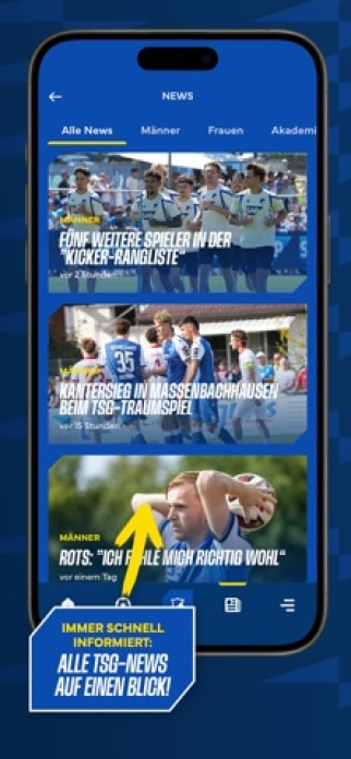 TSG 1899 Hoffenheim Smartphone-Screenshot2