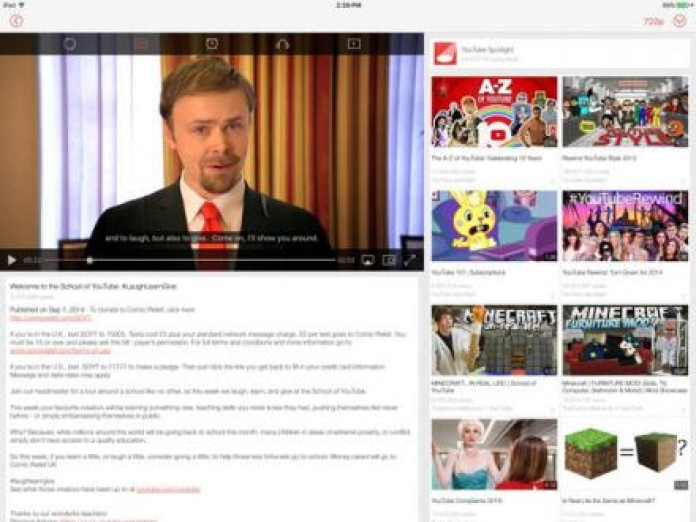 Tubex - Videos und Musik für YouTube Smartphone-Screenshot
