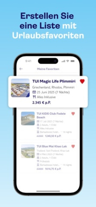 TUI | Urlaub buchen und reisen Smartphone-Screenshot7