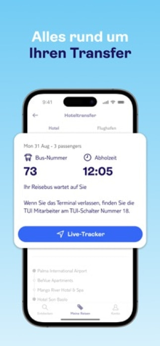 TUI | Urlaub buchen und reisen Smartphone-Screenshot9
