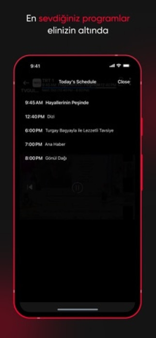 TV İZLE &mdash; T&uuml;rk TV Programm Smartphone-Screenshot8