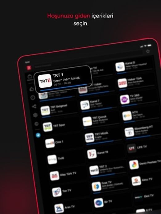 TV İZLE — Türk TV Programm Tablet-Screenshot3