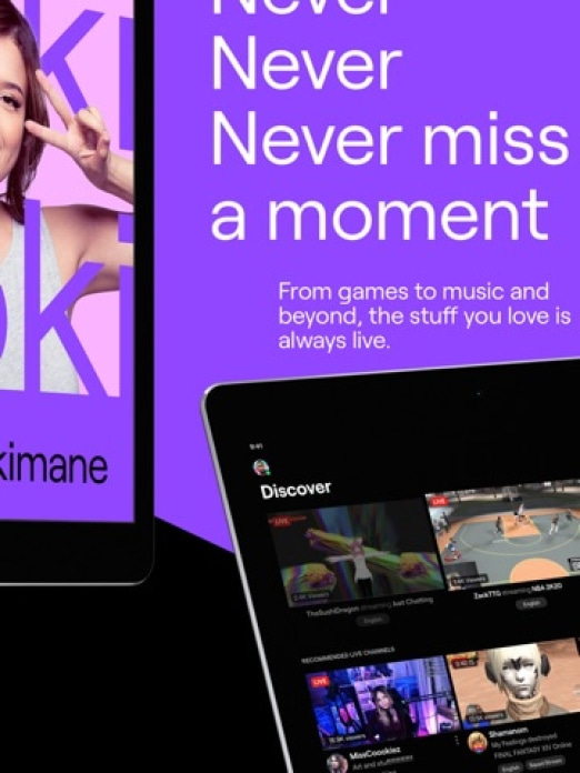 Twitch: Live-Streaming Tablet-Screenshot2