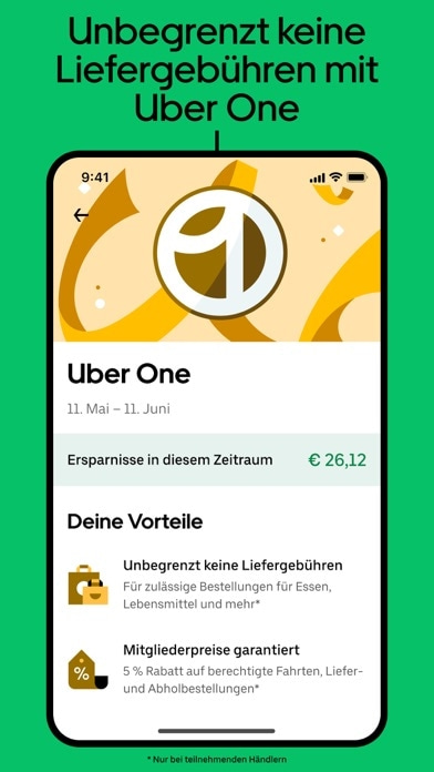 Uber Eats: Essen, Lebensmittel Smartphone-Screenshot5