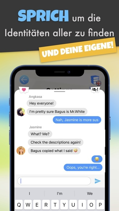Undercover: Wort-Partyspiel Smartphone-Screenshot4
