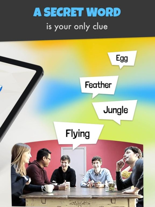 Undercover: Wort-Partyspiel Tablet-Screenshot2
