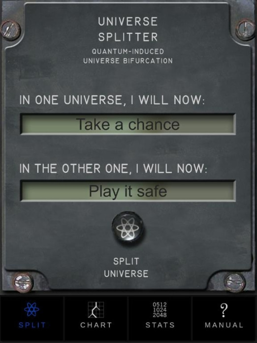 Universe Splitter Tablet-Screenshot