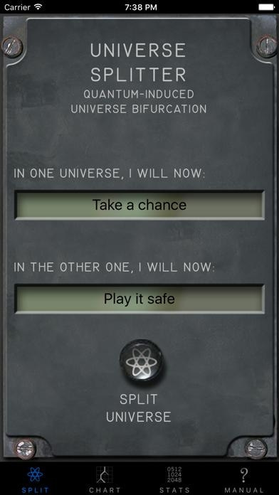 Universe Splitter Smartphone-Screenshot