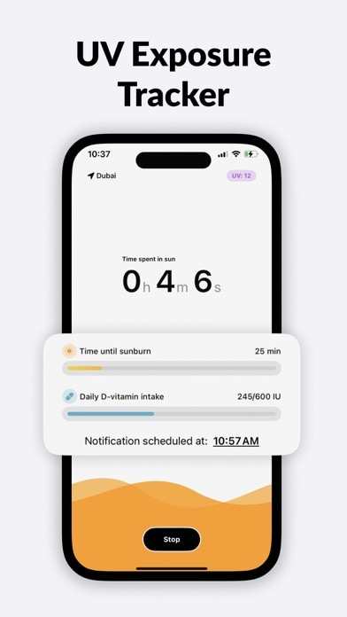 UV Index & Tanning - SunSafe Smartphone-Screenshot6