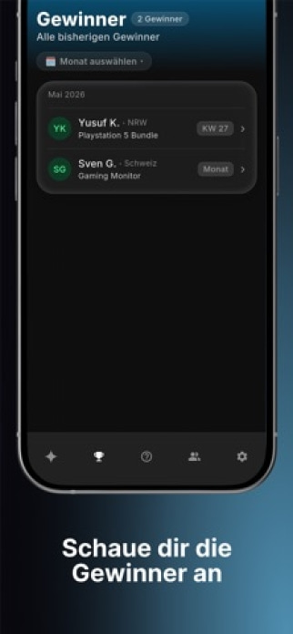 Verloso: Echte Gewinnspiele. Smartphone-Screenshot5